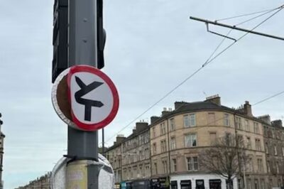 Scotland Street Gang Puts 'Weird' Road Signs In Edinburgh