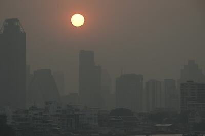 Bangkok City Says Work From Home as Alarming Pollution Blankets Thai Capital