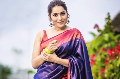 Rashmi Gautam's Mesmerising Look In Purple Silk Saree Turns Heads