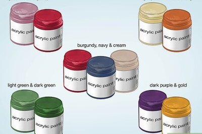 How to Dye Sola Wood Flowers with Acrylic Paint