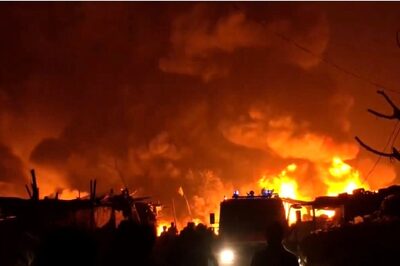 Delhi: Major Fire in Plastic Godown in Tikri Kalan, No Casualties