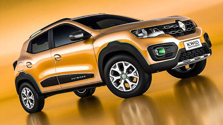 Renault Kwid Outsider Debuts Ahead of Launch in 2019