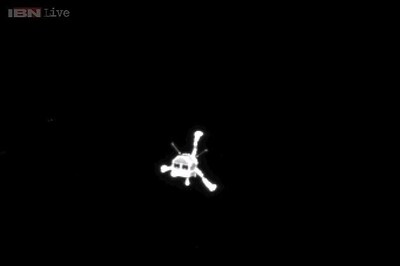 European spacecraft Philae lander creates history, touches down on a speeding comet