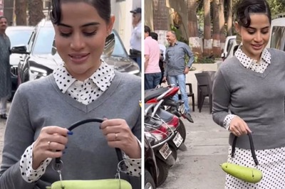 Panchayat 3 Fever: After Orry, Now Uorfi Javed Spotted With 'Lauki' Handbag
