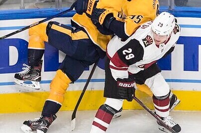 Coyotes hold off Predators 4-3 in series opener