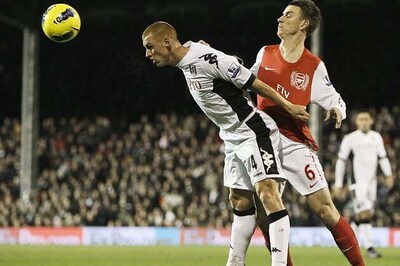 Fulham stun 10-man Arsenal with late goals