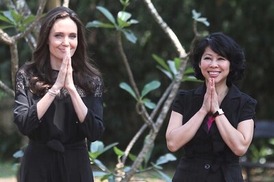 Angelina Jolie Makes Her First Public Appearance After Filing for Divorce