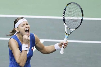 Czech lead Serbia 1-0 in Fed Cup final