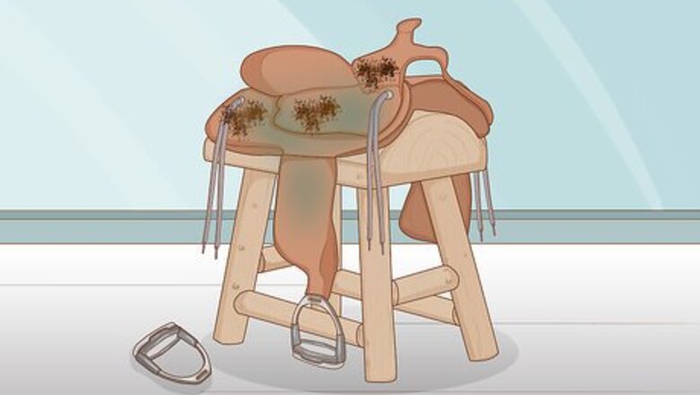 How to Clean an English Leather Saddle
