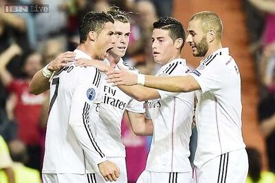 Champions League: Bale, Ronaldo, Rodriguez score as Real Madrid rout Basel 5-1