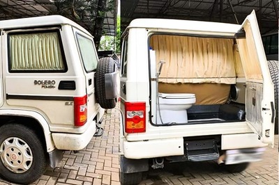 This Mahindra Bolero With In-Built Toilet Could be Your Next Camping Companion