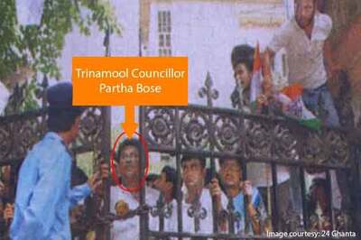 TV footage shows TMC leader leading attack on Presidency University