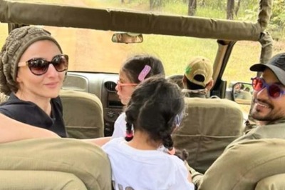Soha Ali Khan Spots Many Tigers During Jungle Safari With Kunal Kemmu, Daughter Inaaya