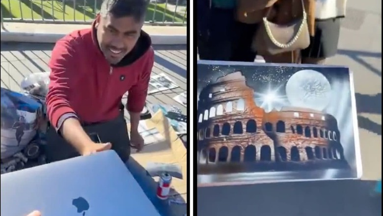 This Colosseum Art On MacBook Cover Is Too Classy To Miss