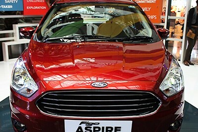 Photos: The upcoming Ford Figo Aspire compact sedan