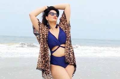 In Latest Vacation Pictures, Actor Sai Lokur Looks Stunning in Blue Bikini