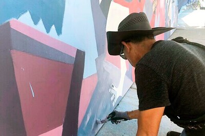Artist Uses His Brush To Turn Surfside's Pain Into Hope