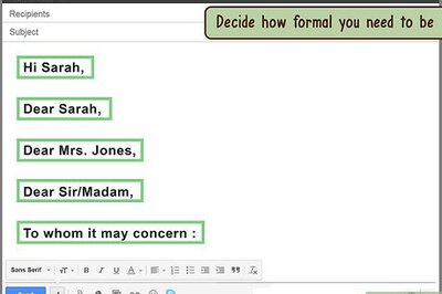 How to Start a Formal Email: Everything You Need to Know
