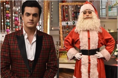 Mohsin Khan, Shivangi Joshi Celebrate Late Christmas with Yeh Rishta Kya Kehlata Hai Cast