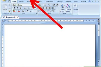 How to Customize the Quick Access Toolbar in Microsoft Word (Windows 7)