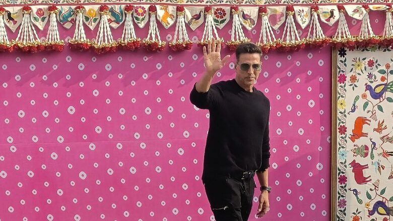 Akshay Kumar Arrives In Jamnagar For Anant Ambani-Radhika Merchant's Pre-Wedding Bash; Photo