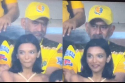 'Time Travel is Possible': Fans Believe They Spotted MS Dhoni of 2040 Watching CSK's IPL Match | WATCH