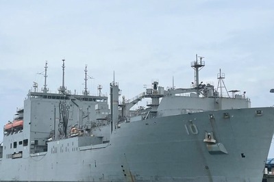 In a First, US Naval Ship Charles Drew Arrives in Indian Shipyard for Repair