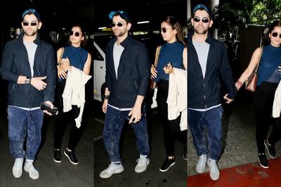Neil Nitin Mukesh, Rukmini Sahay Make a Casual Yet Stylish Appearance At The Airport