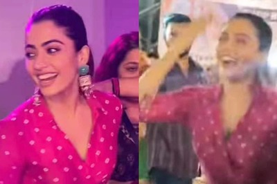 Rashmika Mandana Gives Garba A Pushpa Twist, Performs Saami Saami Step At Navratri Bash; Watch