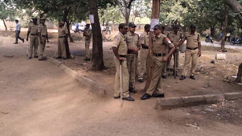 Beefed-up security spoils beef and pork festival at Osmania University in Hyderabad