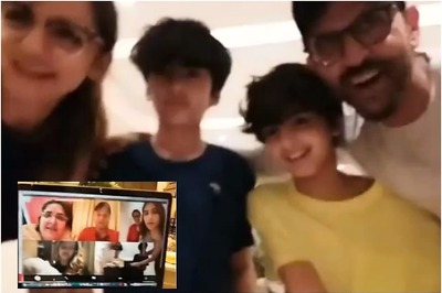 Hrehaan Celebrates Birthday with Hrithik Roshan and Sussanne Khan with Family Joining Over Video Call