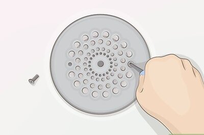 How to Caulk a Shower Drain