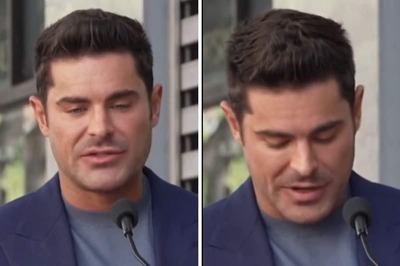 Zac Efron Pays Tribute To 17 Again Co-Star Matthew Perry At Hollywood Walk Of Fame Event