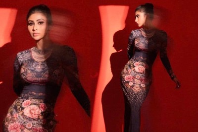 Mouni Roy Accentuates Her Curves Flawlessly in a Sultry Bodycon Dress; See Photos