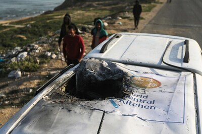 Israel Dismisses Two Officers Over Drone Killing Of Gaza Aid Workers; US Charity Demands Independent Probe