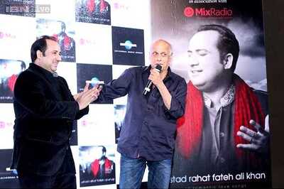 Mahesh Bhatt unveils Rahat Fateh Ali Khan's new album 'Back 2 Love'