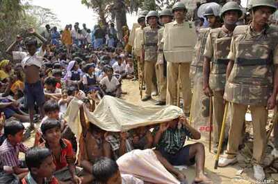 Anti-Posco protesters demand withdrawal of force