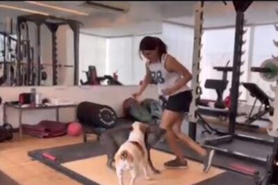 Samantha Ruth Prabhu Shares Her Secret to Staying Happy as Pet Dogs Cutely Interrupt Her Monday Workout