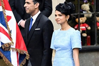 Akshata Murty Shines in a Regal Blue Dress at King Charles’ Coronation