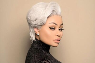 Blac Chyna Flaunts Her Gray Pixie Haircut