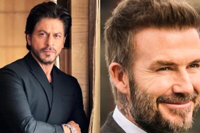 Shah Rukh Khan Poses With Aryan, Suhana In Group Pic From David Beckham's Welcome Party, See Here