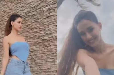 Disha Patani Grooves To Beyonce’s Break My Soul In Sexy Denim Outfit; Krishna Shroff Reacts