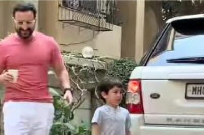 Taimur Ali Khan Throwing Tantrums at Father Saif Leaves Netizens in Splits; Watch Viral Video