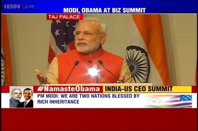 Modi, Obama attend CEO summit: As it happened