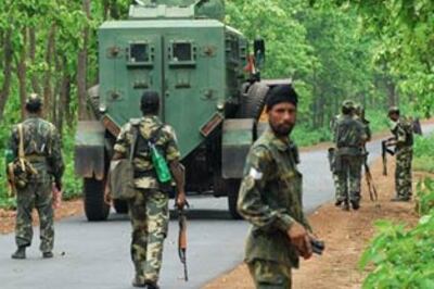 Naxals blow up CRPF truck in Chhattisgarh, 11 killed