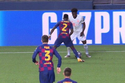 No Lionel Messi Magic! Alphonso Davies Takes Apart Nelson Semedo with Wizardry as Bayern Munich Thrash Barcelona 8-2