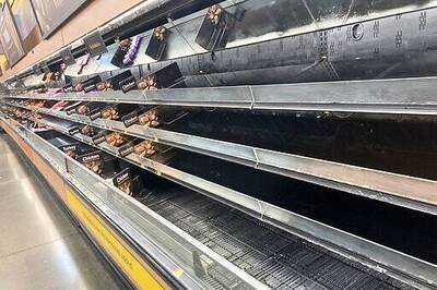 US Shoppers Find Some Groceries Scarce Due To Virus, Weather