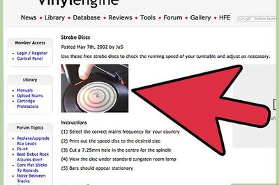 How to Replace a Record Player Belt