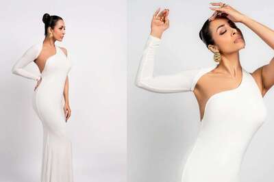 Malaika Arora Nails The Classic Bodycon White Dress Like It's Nobody's Business, See Pics