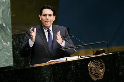 What's Wrong with Palestinian Surrender, Asks Israel's UN Envoy